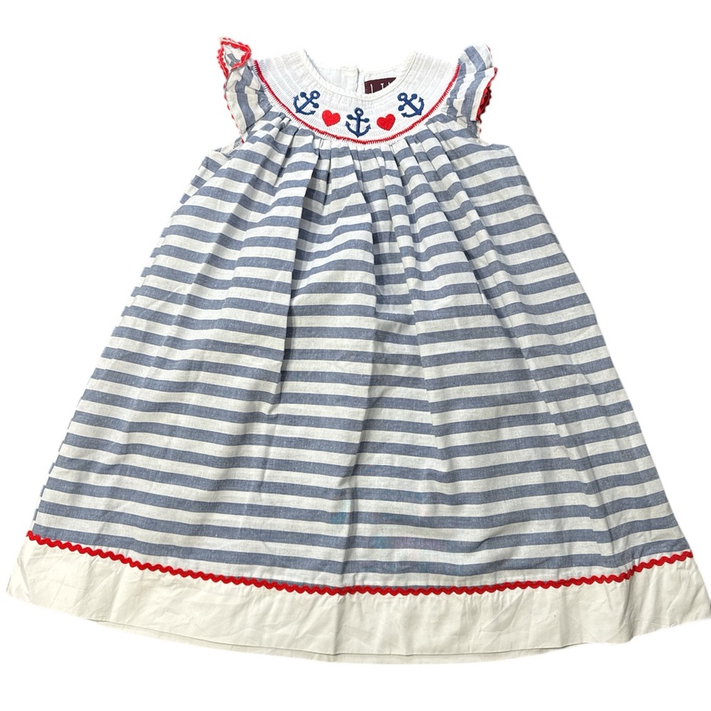 Toddler Girls Smocked Dress